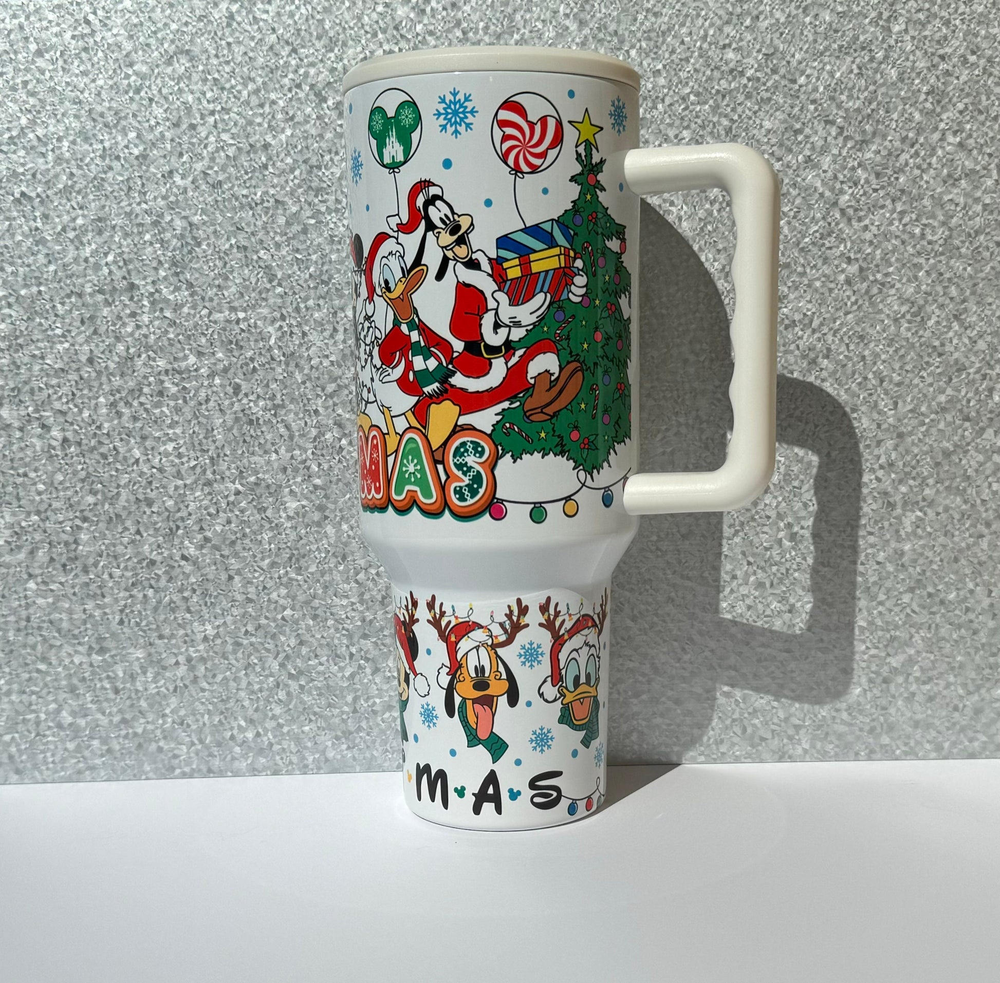 40oz Christmas Tumbler Theme Park Lover Tumbler Cute Christmas Gift Stanley Dup Christmas Gift For Magic Theme Park Lover Mouse Christmas