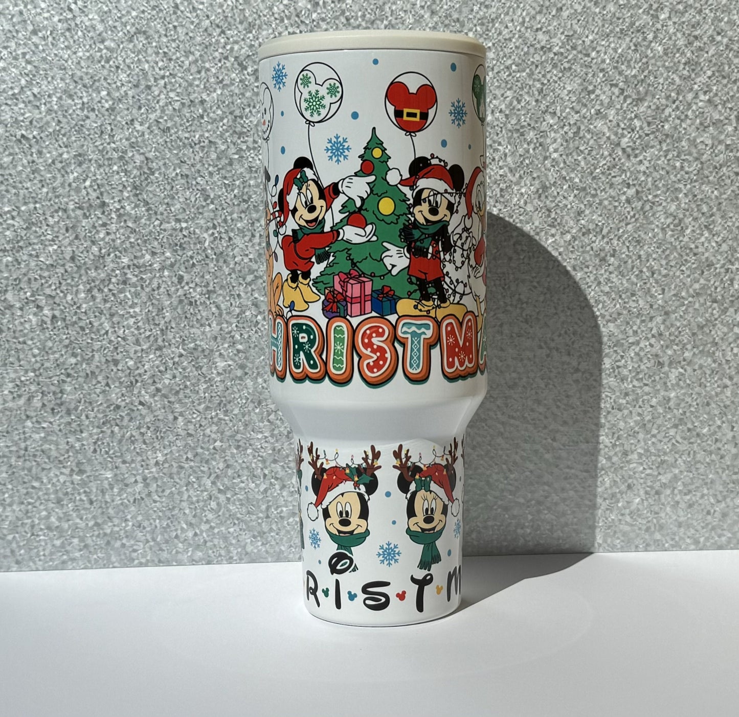 40oz Christmas Tumbler Theme Park Lover Tumbler Cute Christmas Gift Stanley Dup Christmas Gift For Magic Theme Park Lover Mouse Christmas