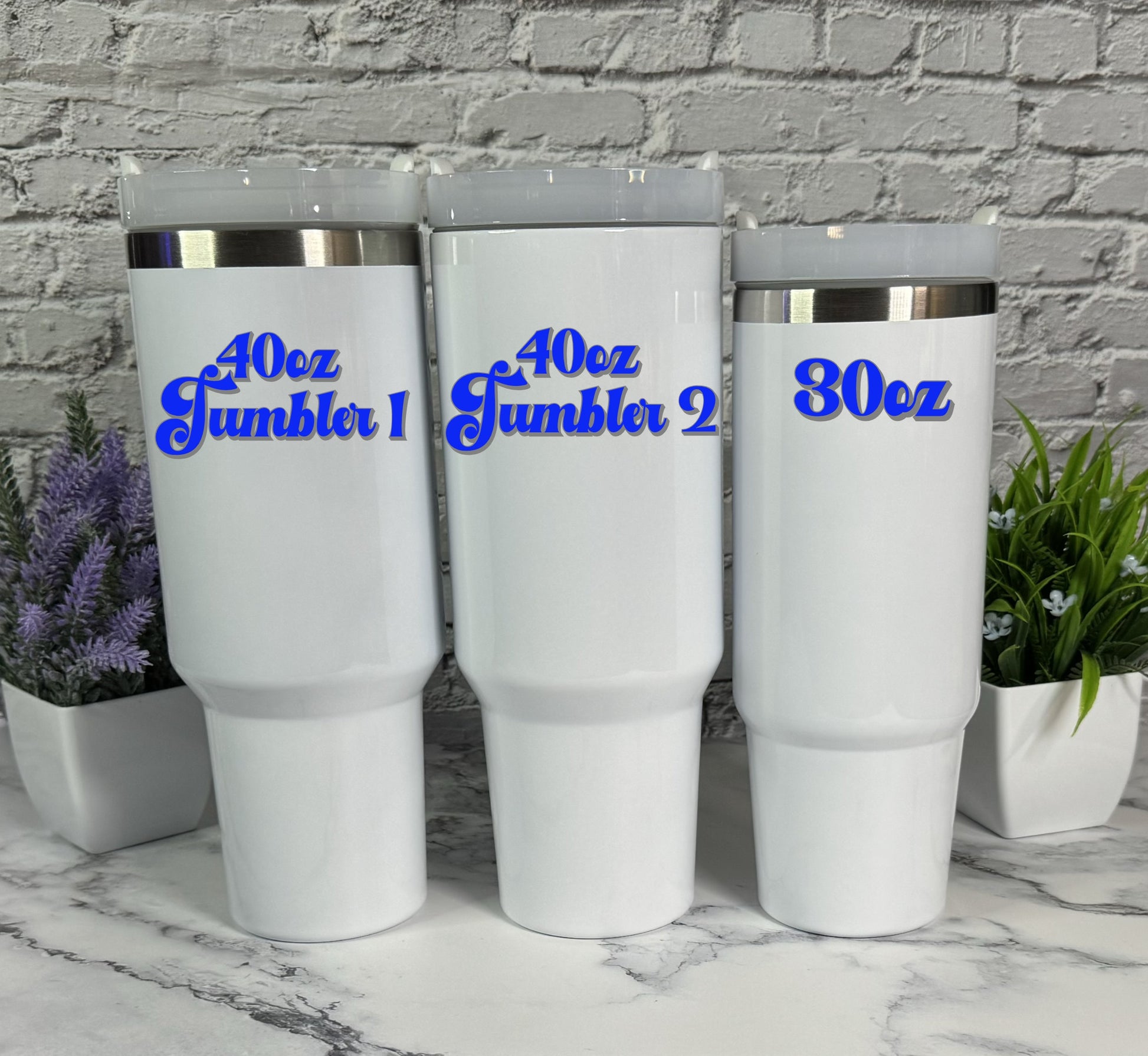 40oz Custom Tumbler | Theme Park Custom Tumbler | 40oz Sublimation Tumbler