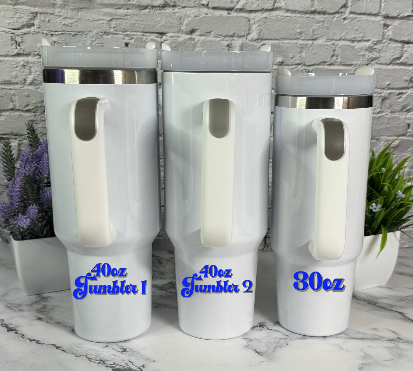 40oz Custom Tumbler | Theme Park Custom Tumbler | 40oz Sublimation Tumbler