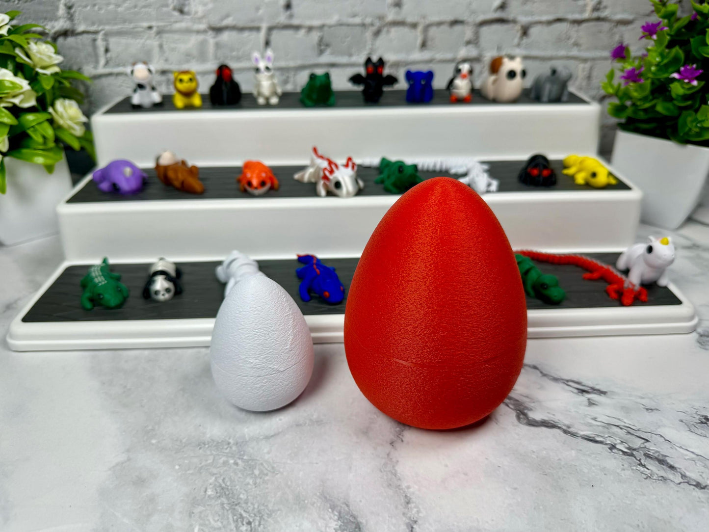 Mystery Animal Packs 3D Printed Articulating mini Animals Party Favors Mystery Egg Fun Stress Relief Fidget Party Packs Pocket Pets Wigglets