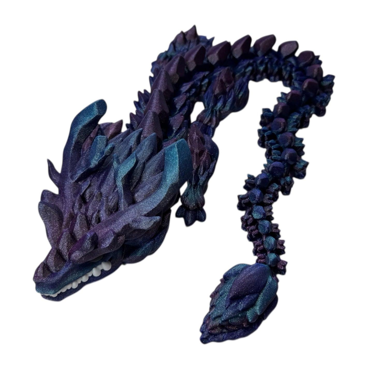 3D Printed Articulated Dragon Figurine Kids Room Decor Handmade Dragon Children Toys Man Cave Game Room Art Figues DnD Office Art
