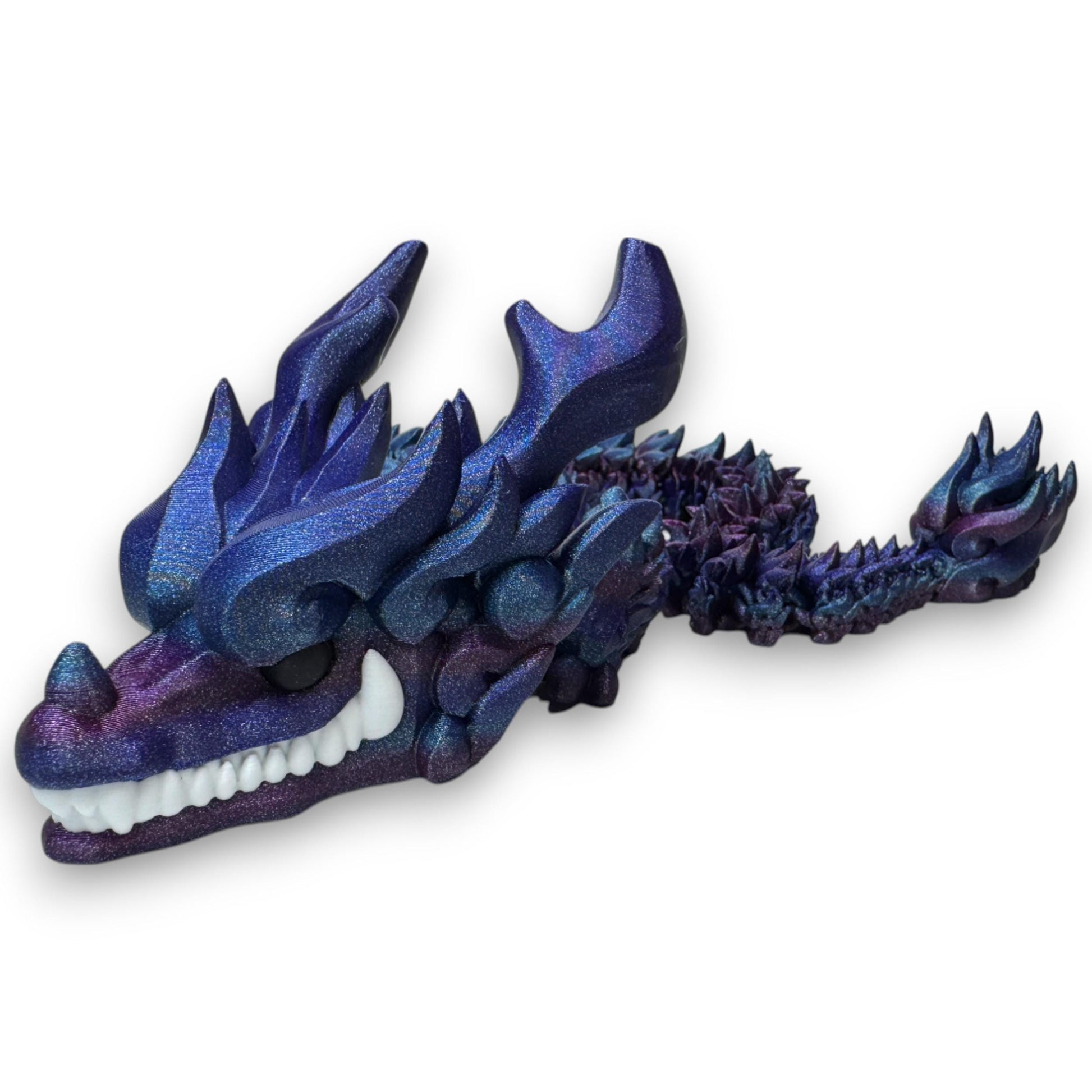3D Printed Articulated Dragon Figurine Kids Room Decor Handmade Dragon Children Toys Man Cave Game Room Art Figues DnD Office Art