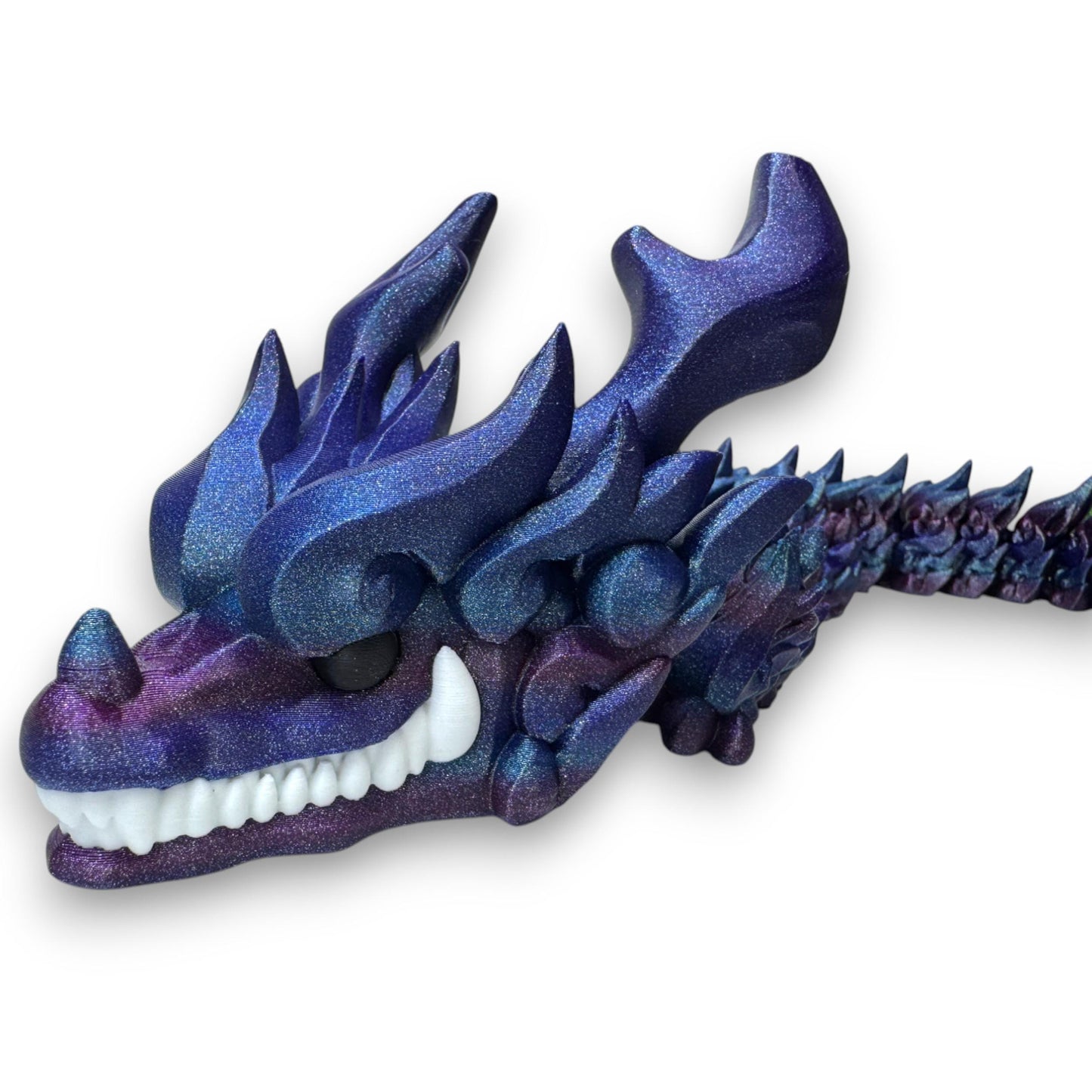 3D Printed Articulated Dragon Figurine Kids Room Decor Handmade Dragon Children Toys Man Cave Game Room Art Figues DnD Office Art