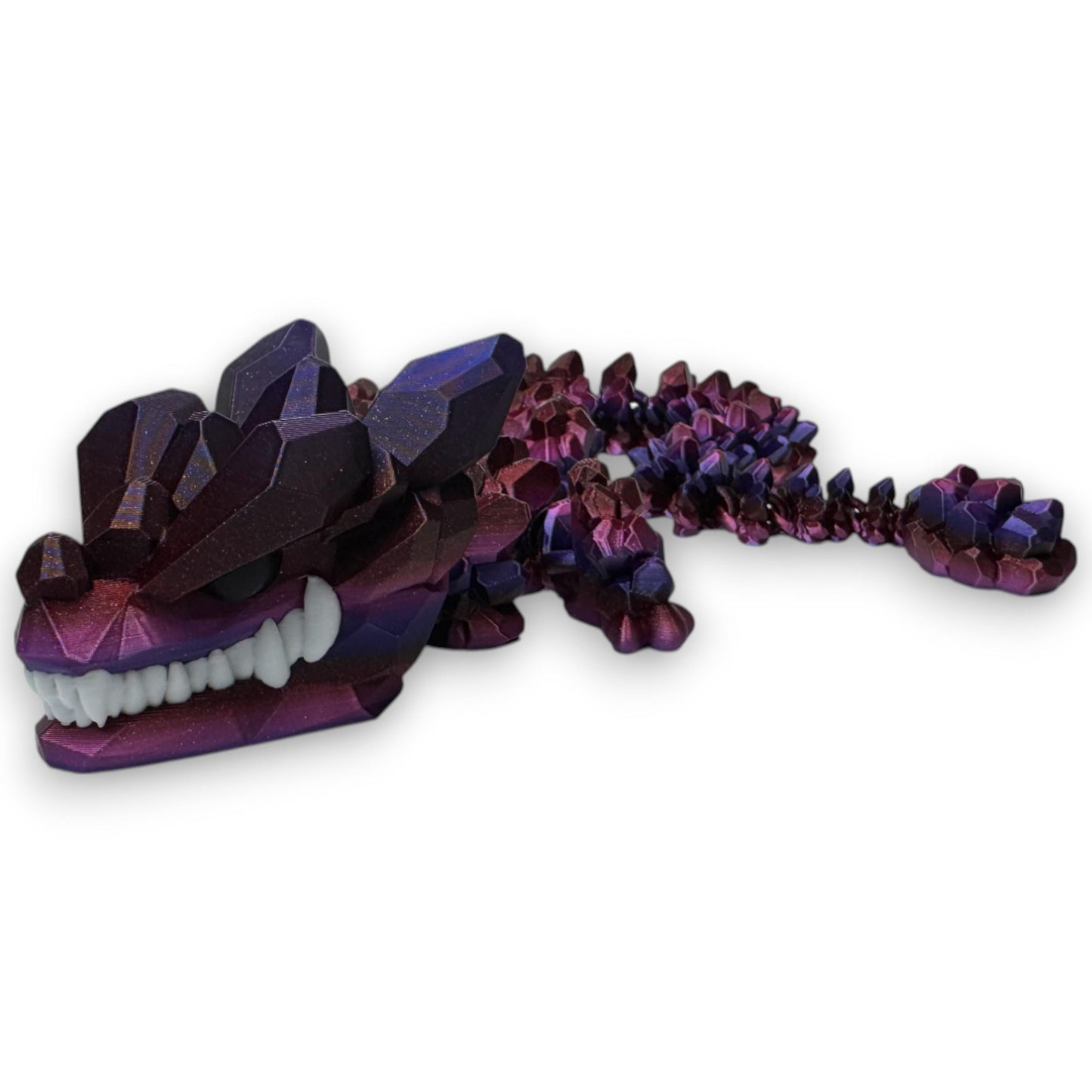 Rock Dragon 3D Printed Articulating Dragon Kids Room Decor Handmade Dragon Children Toys Man Cave Game Room Art Figurines DnD Office Art