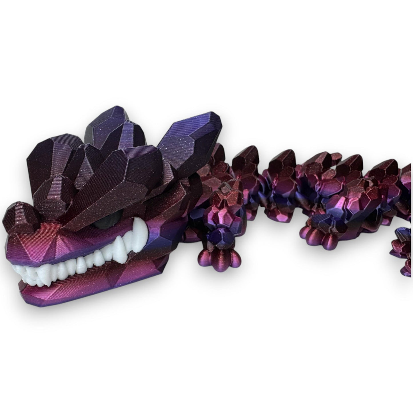 Rock Dragon 3D Printed Articulating Dragon Kids Room Decor Handmade Dragon Children Toys Man Cave Game Room Art Figurines DnD Office Art