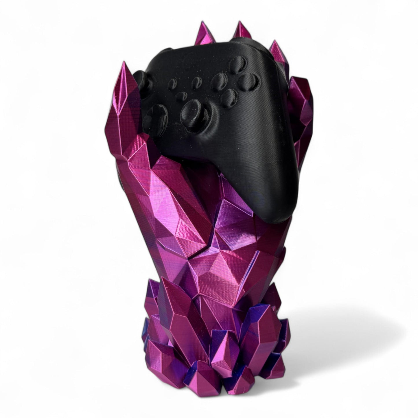 Crystal Controller Stand Universal Controller Holder 3D Printed Controller Stand Elemental Remote Holder Gift for Dad or Gamer