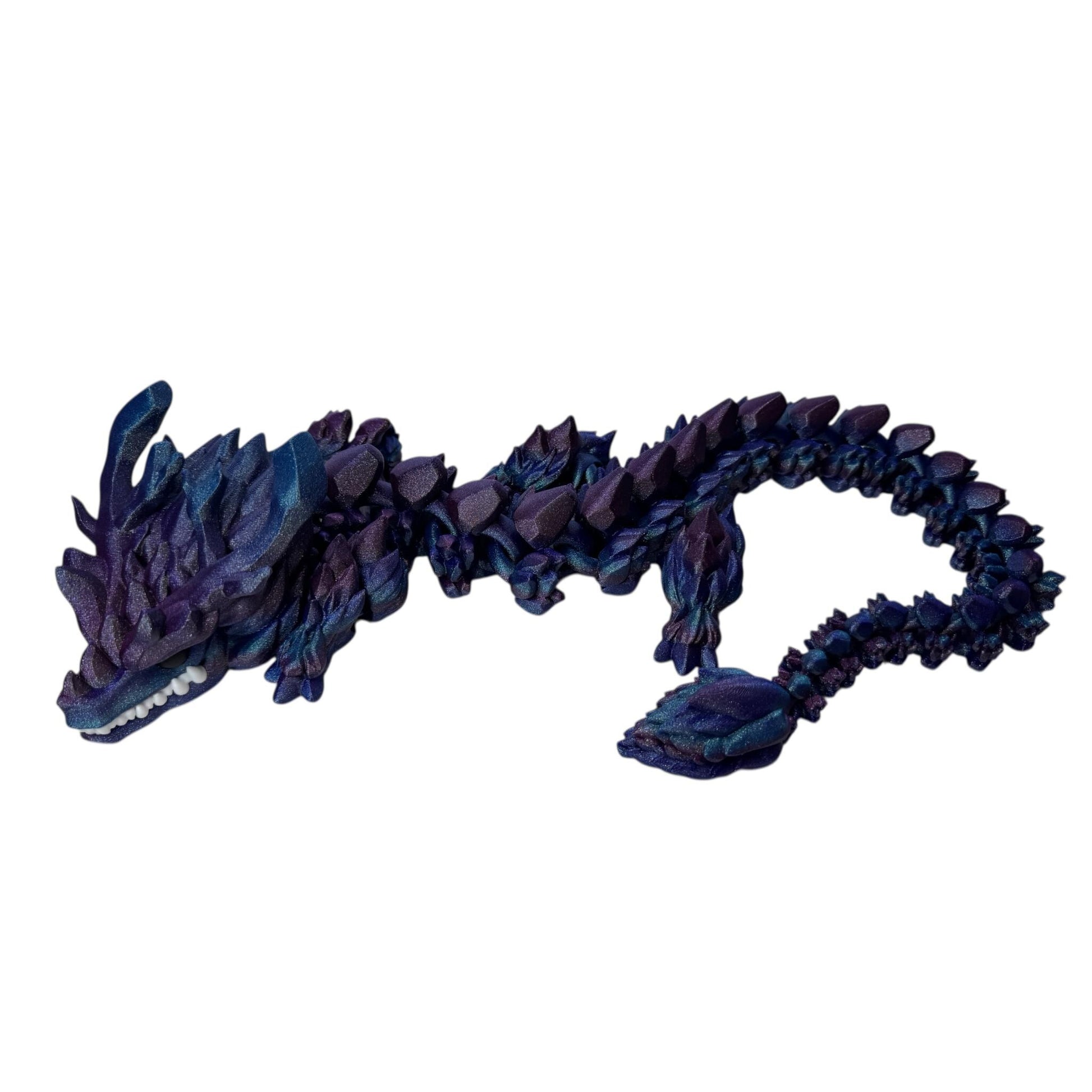 3D Printed Articulated Dragon Figurine Kids Room Decor Handmade Dragon Children Toys Man Cave Game Room Art Figues DnD Office Art