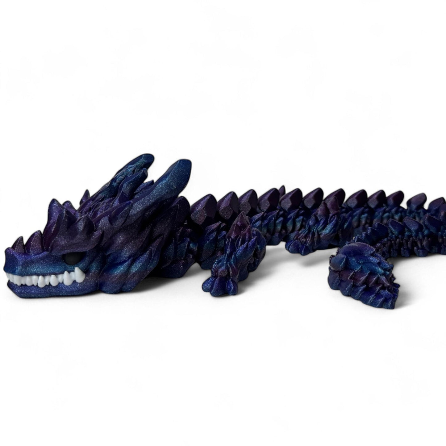 3D Printed Articulated Dragon Figurine Kids Room Decor Handmade Dragon Children Toys Man Cave Game Room Art Figues DnD Office Art