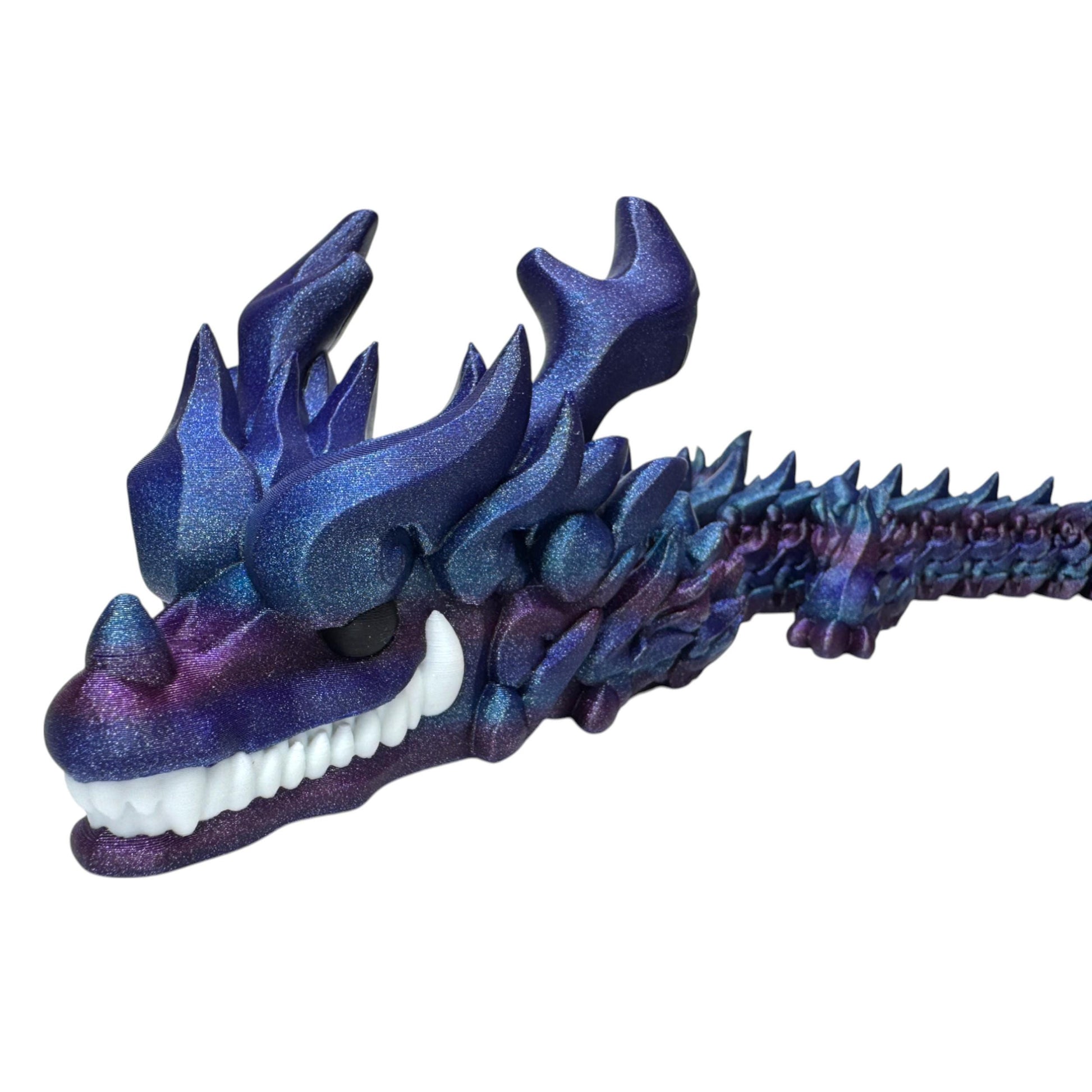 3D Printed Articulated Dragon Figurine Kids Room Decor Handmade Dragon Children Toys Man Cave Game Room Art Figues DnD Office Art