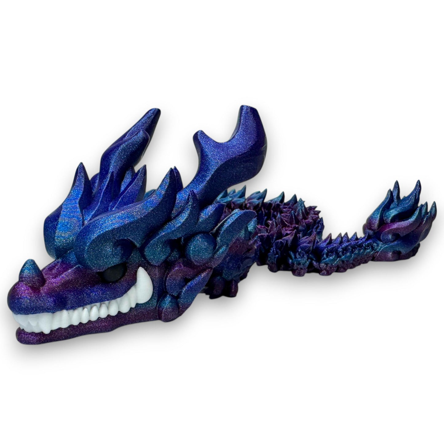 3D Printed Articulated Dragon Figurine Kids Room Decor Handmade Dragon Children Toys Man Cave Game Room Art Figues DnD Office Art