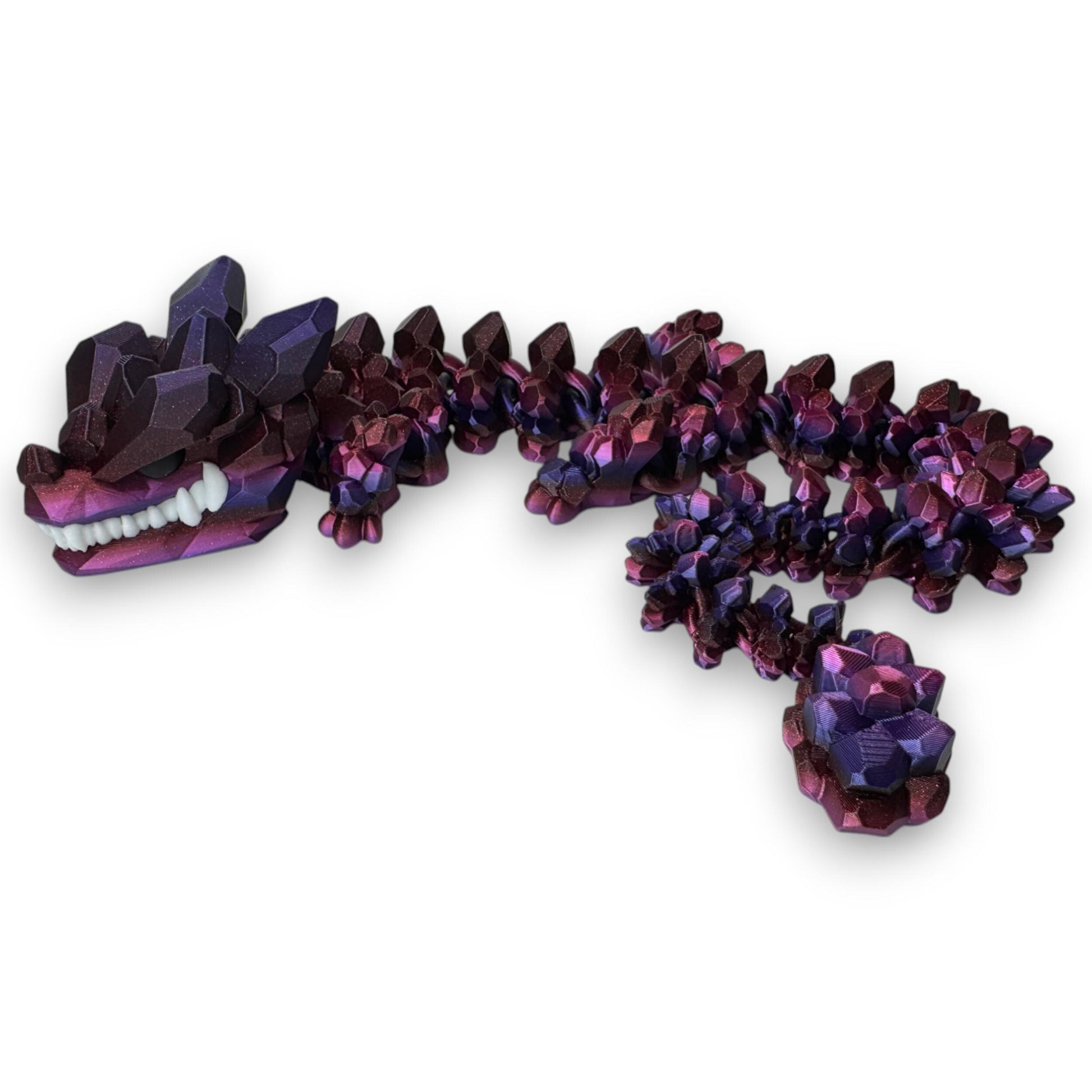 Rock Dragon 3D Printed Articulating Dragon Kids Room Decor Handmade Dragon Children Toys Man Cave Game Room Art Figurines DnD Office Art