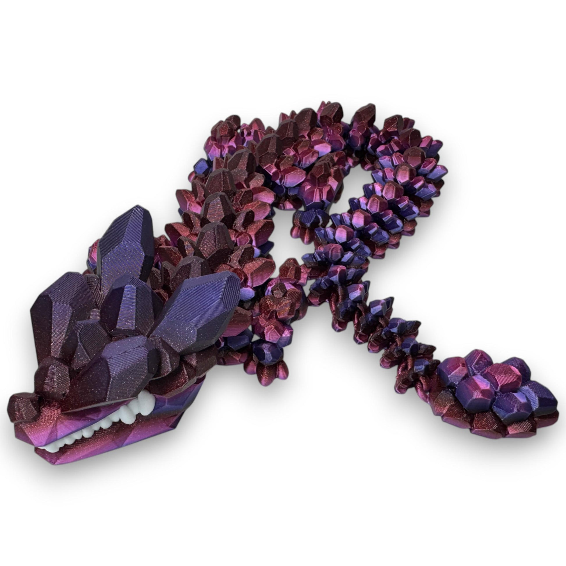 Rock Dragon 3D Printed Articulating Dragon Kids Room Decor Handmade Dragon Children Toys Man Cave Game Room Art Figurines DnD Office Art