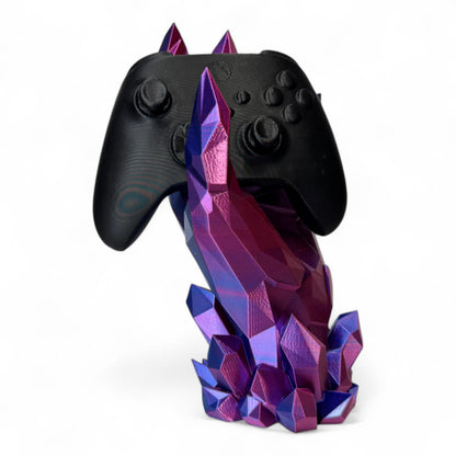 Crystal Controller Stand Universal Controller Holder 3D Printed Controller Stand Elemental Remote Holder Gift for Dad or Gamer